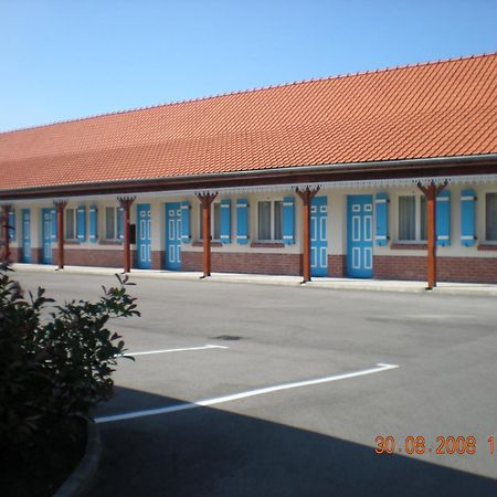 Hotel Les Augustines Quend Exterior foto