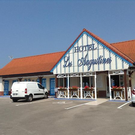 Hotel Les Augustines Quend Exterior foto